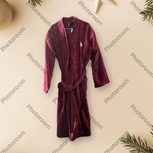 Ralph Lauren Burgundy Robe
